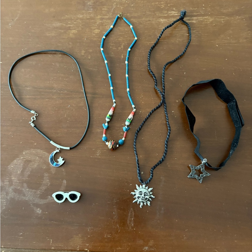 Set of vintage 1990s jewelry